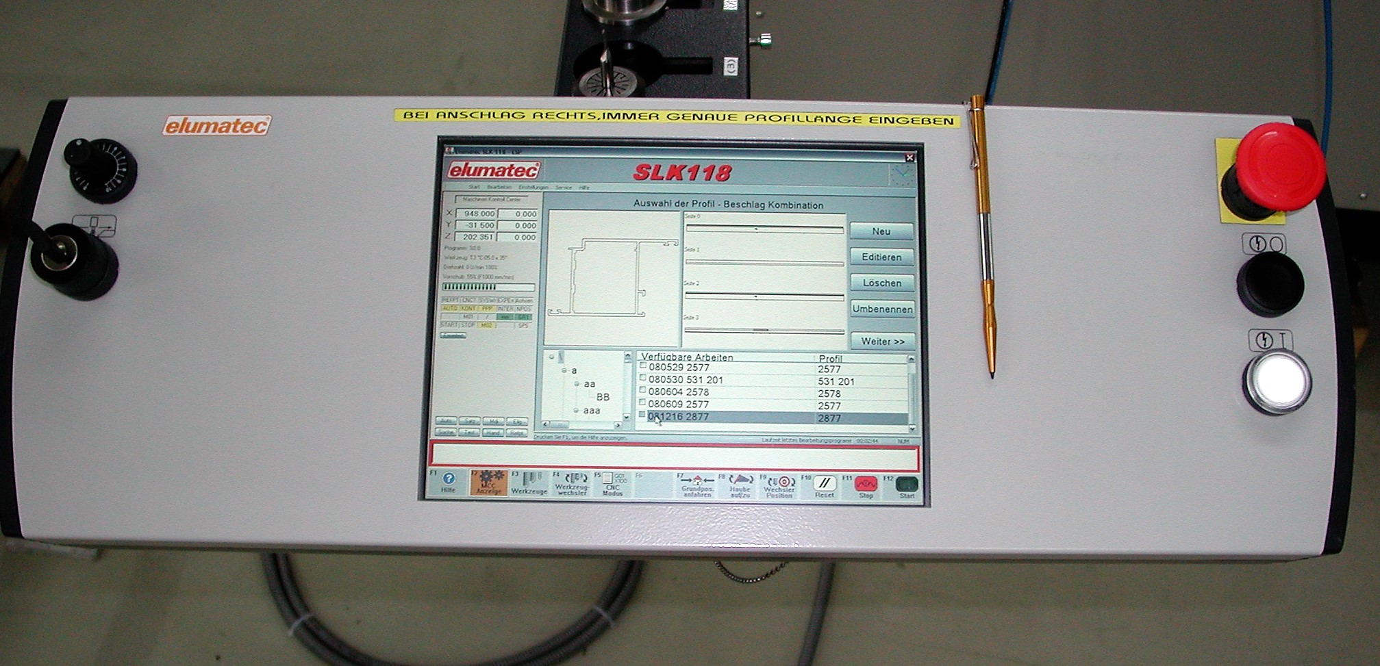 ELUMATEC SLK 118 - 11 - ELUMATEC SLK 118 - 11 -